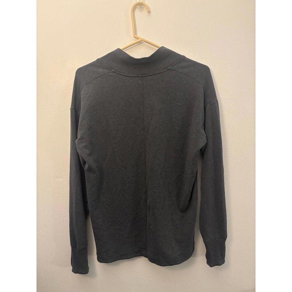 Athleta V-Neck Sweatshirt Size Small - Picture 2 of 6